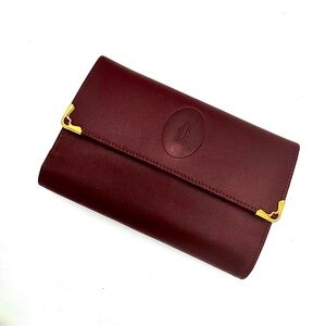 Cartier Burgundy Wallet